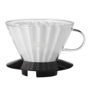 Csepegtető Kalita Wave 185 Fekete- üveg