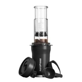 Aeropress GO Plus Travel System - fekete